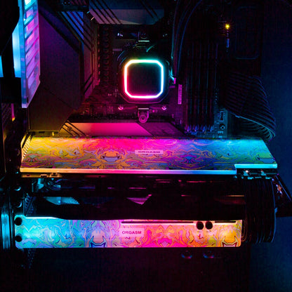 Orgasm RGB GPU Backplate - Javilostcontrol - V1Tech