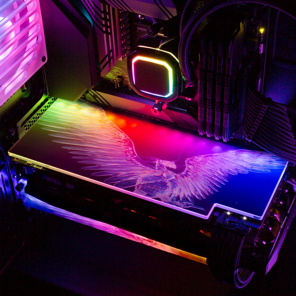 Own Source of Flight RGB GPU Backplate - Itwasleo - V1Tech