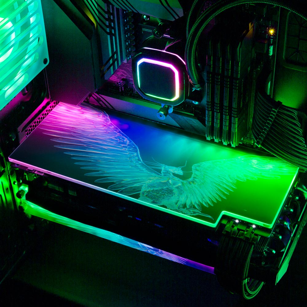 Own Source of Flight RGB GPU Backplate - Itwasleo - V1Tech