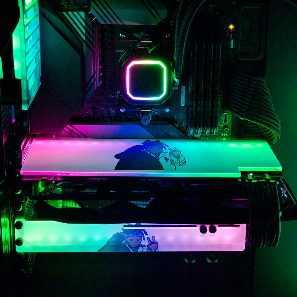 Peace RGB GPU Backplate - Utopia Graphix - V1Tech