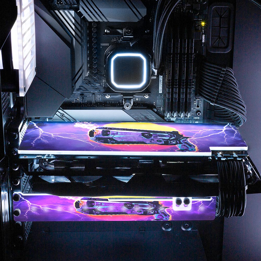 Pex Legends RGB GPU Backplate - Devil May Create - V1Tech