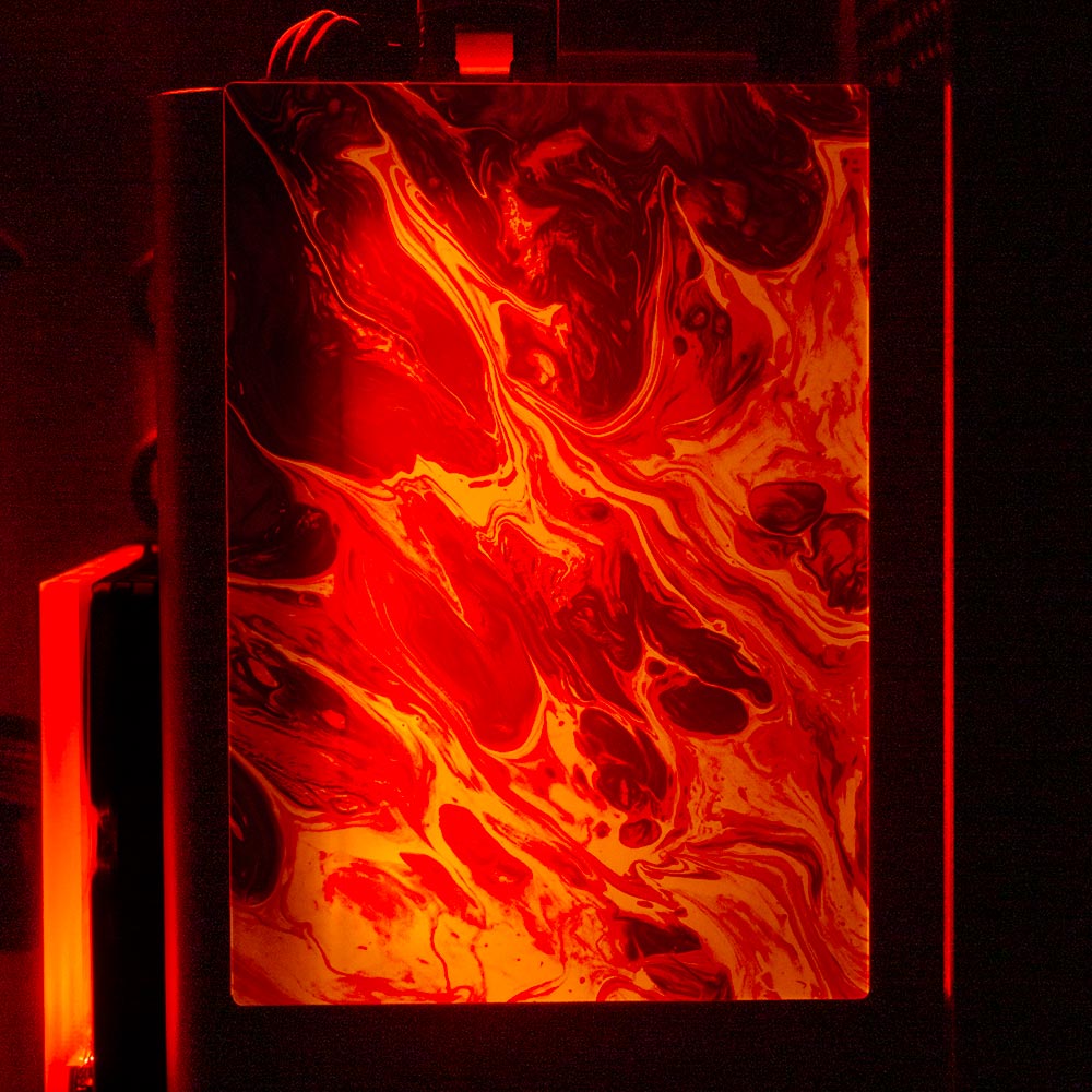 Phoenix RGB SSD Cover Vertical - Geoglyser - V1Tech