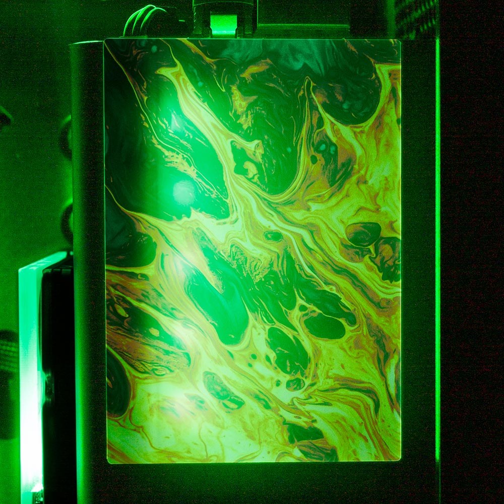 Phoenix RGB SSD Cover Vertical - Geoglyser - V1Tech