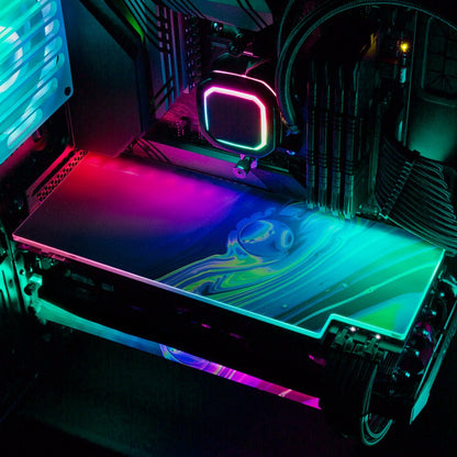 Phosphenes RGB GPU Backplate - Maalavidaa - V1Tech