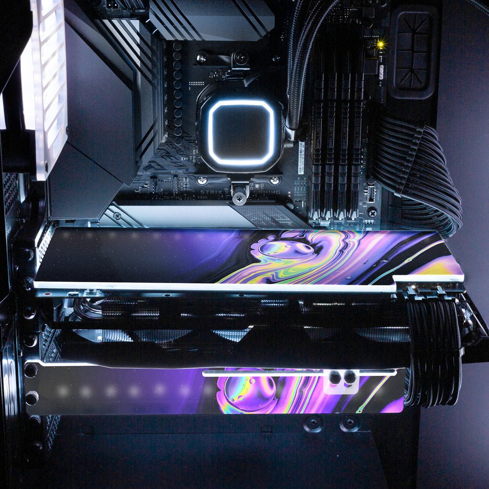 Phosphenes RGB GPU Backplate - Maalavidaa - V1Tech