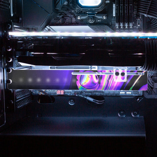 Phosphenes RGB GPU Support Bracket - Maalavidaa - V1Tech