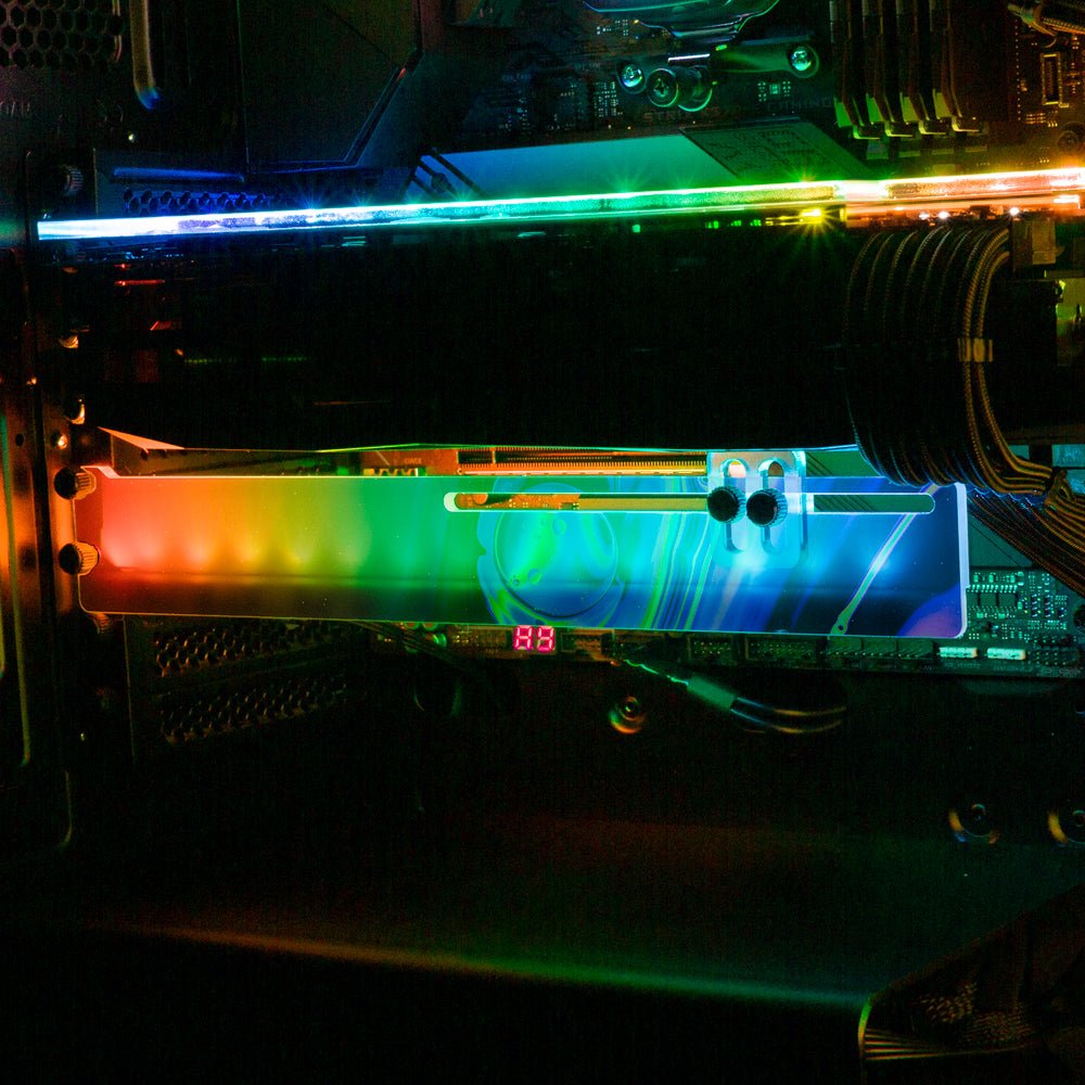 Phosphenes RGB GPU Support Bracket - Maalavidaa - V1Tech