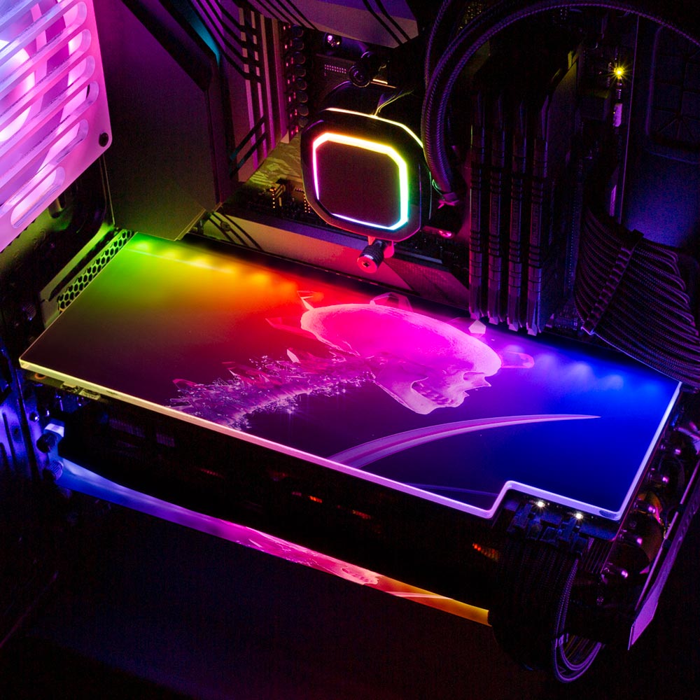 Photosynthesis RGB GPU Backplate - Itwasleo - V1Tech