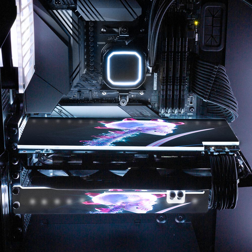 Photosynthesis RGB GPU Support Bracket - Itwasleo - V1Tech