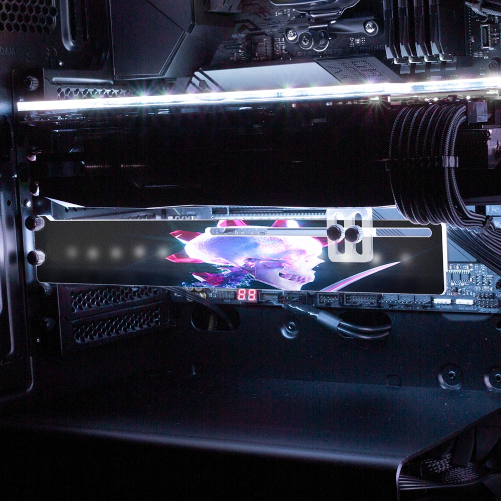 Photosynthesis RGB GPU Support Bracket - Itwasleo - V1Tech