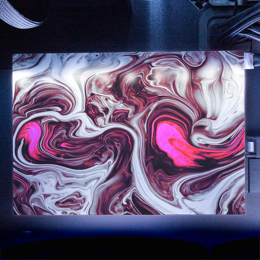 Pink Dreams RGB HDD Cover Horizontal - Geoglyser - V1Tech