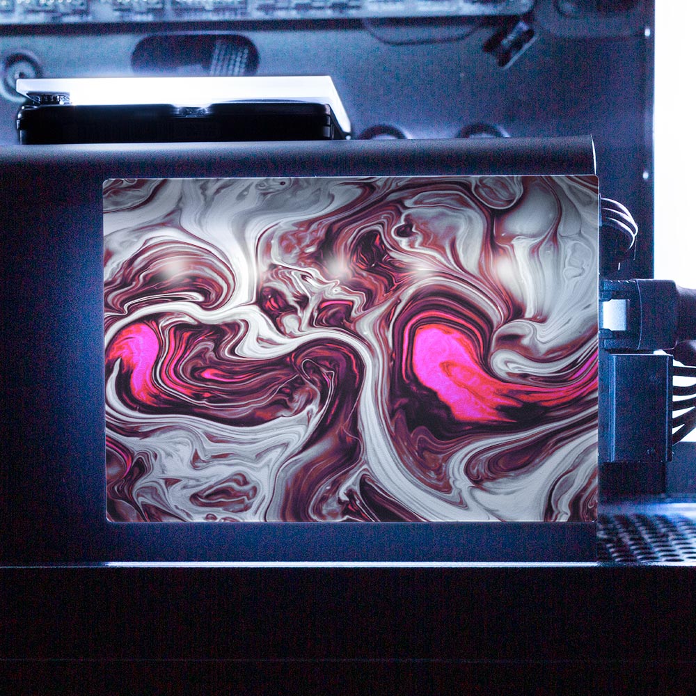 Pink Dreams RGB SSD Cover Horizontal - Geoglyser - V1Tech