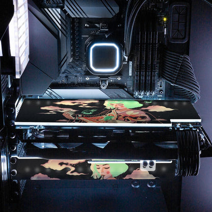 Pizza Geisha RGB GPU Backplate - HeyMoonly - V1Tech