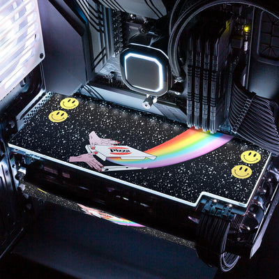 Pizza Time RGB GPU Backplate