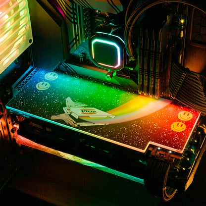 Pizza Time RGB GPU Backplate - Javilostcontrol - V1Tech