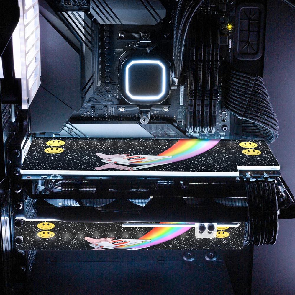 Pizza Time RGB GPU Backplate - Javilostcontrol - V1Tech