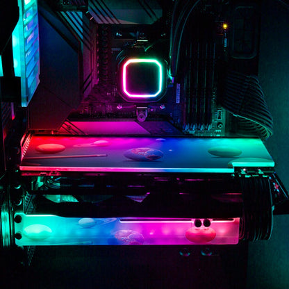 Planet Pool RGB GPU Backplate - Ismaeel Shaikh - V1Tech