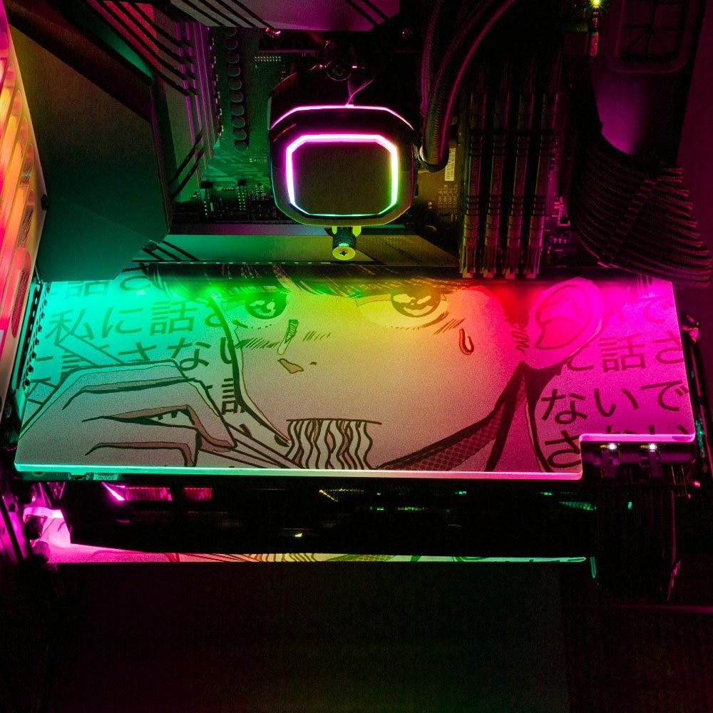 Ramen Boy RGB GPU Backplate - Annicelric - V1Tech