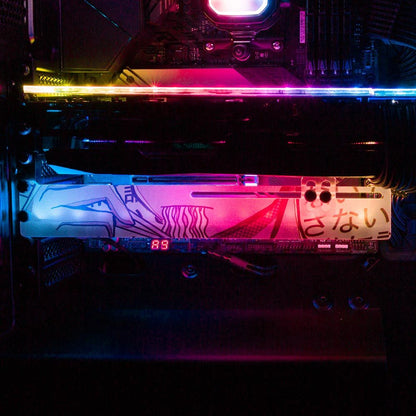 Ramen Boy RGB GPU Support Bracket - Annicelric - V1Tech