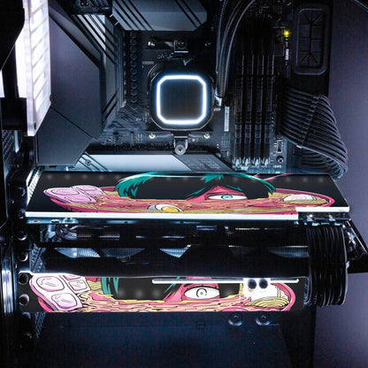 Ramen Goryo RGB GPU Support Bracket - Vincent Trinidad Art - V1Tech