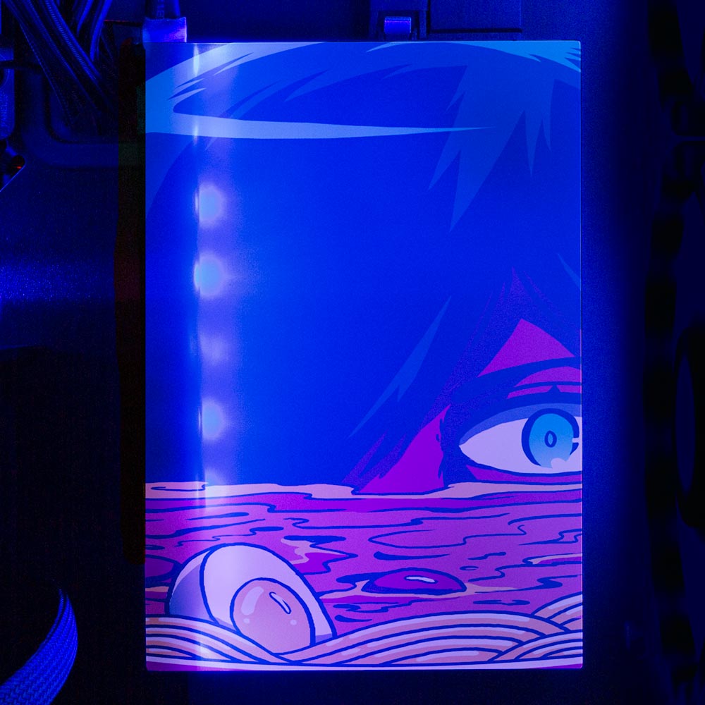 Ramen Goryo RGB HDD Cover Vertical - Vincent Trinidad Art - V1Tech