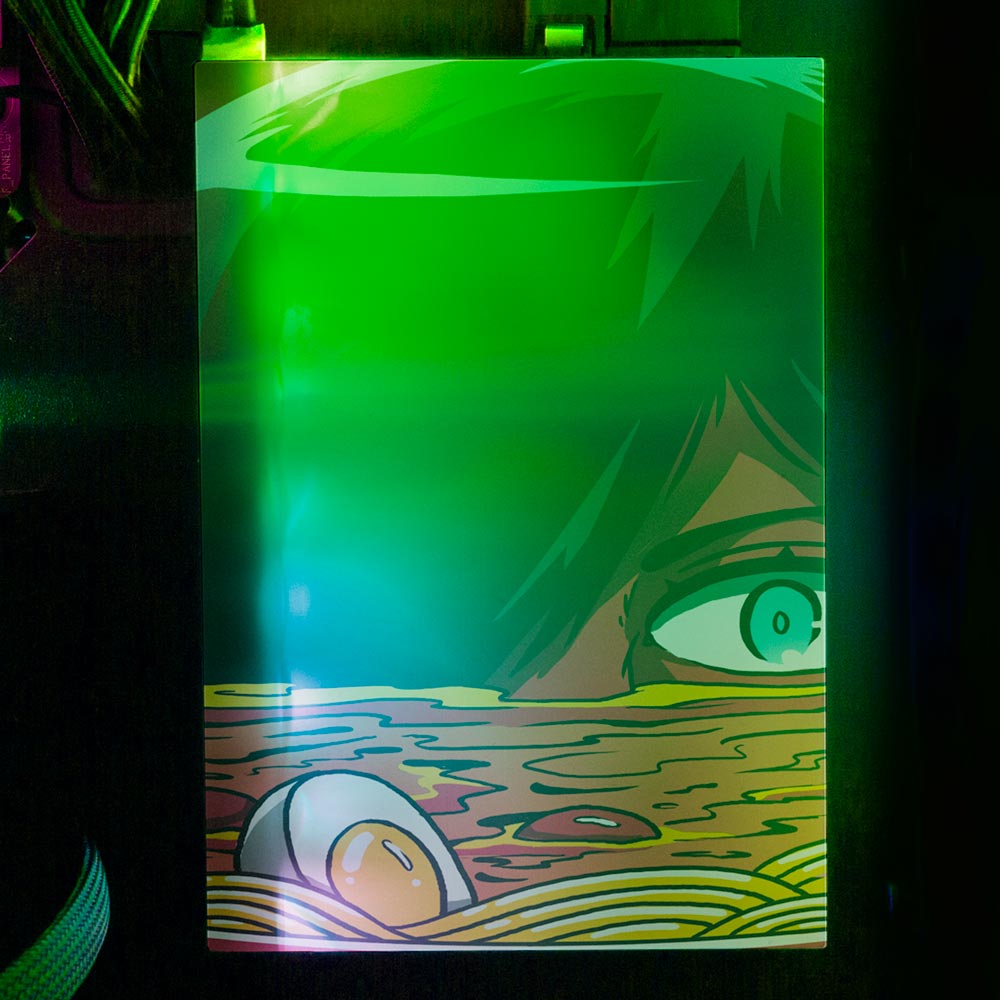 Ramen Goryo RGB HDD Cover Vertical - Vincent Trinidad Art - V1Tech