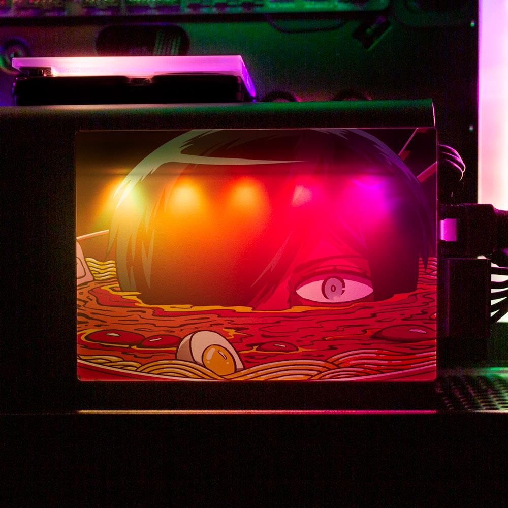 Ramen Goryo RGB SSD Cover Horizontal - Vincent Trinidad Art - V1Tech