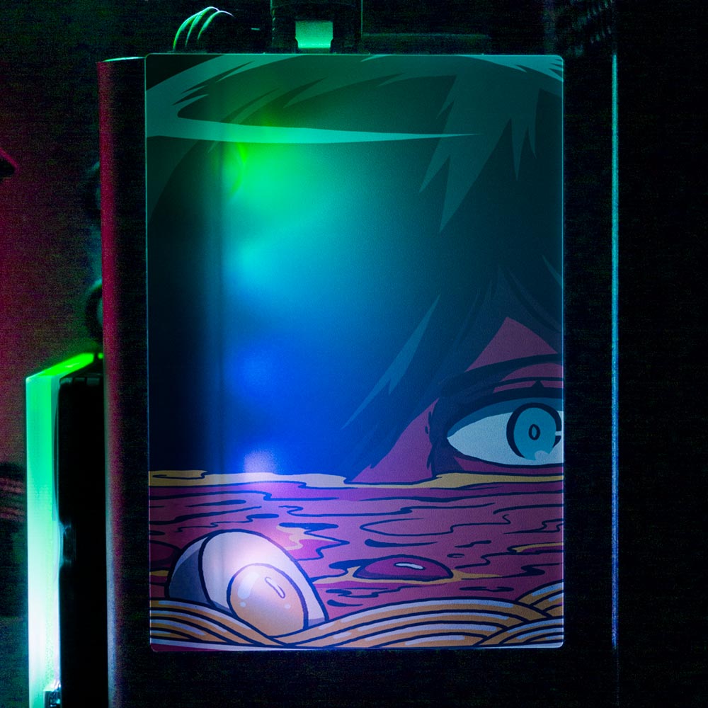 Ramen Goryo RGB SSD Cover Vertical - Vincent Trinidad Art - V1Tech