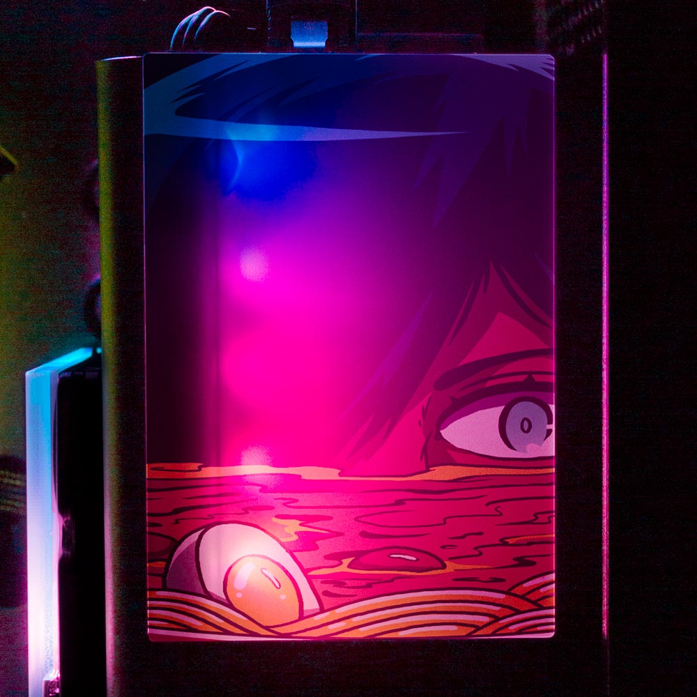 Ramen Goryo RGB SSD Cover Vertical - Vincent Trinidad Art - V1Tech