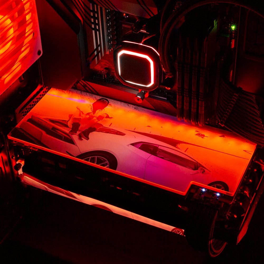 Rebel Without a Cause RGB GPU Backplate - Nogar007 - V1Tech