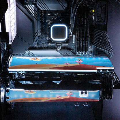 Rebirth RGB GPU Backplate - Spectacular.way - V1Tech