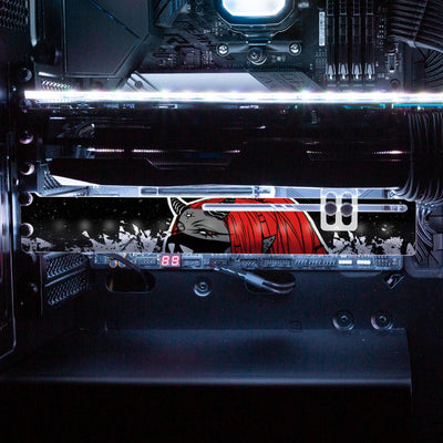 Red MMXX RGB GPU Support Bracket