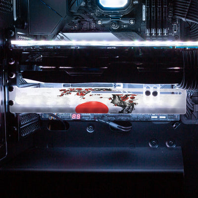 Red Suns RGB GPU Support Bracket