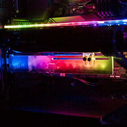 Rest Mode RGB GPU Support Bracket - Perphotal - V1Tech