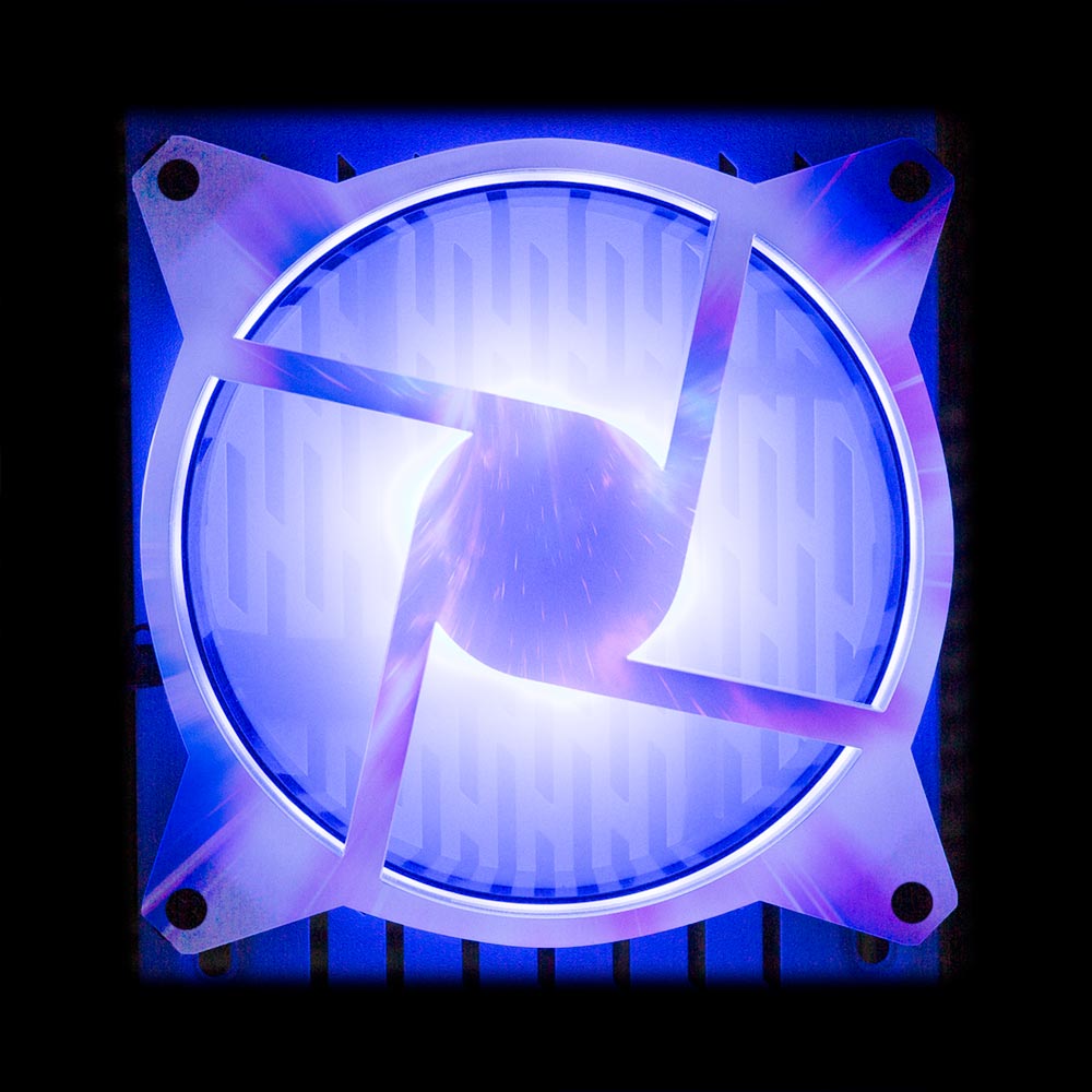 Retro Portal Windmill Fan Grill (120mm and 140mm) - V1Tech