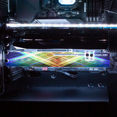 Ruby Emerald Sapphire RGB GPU Support Bracket