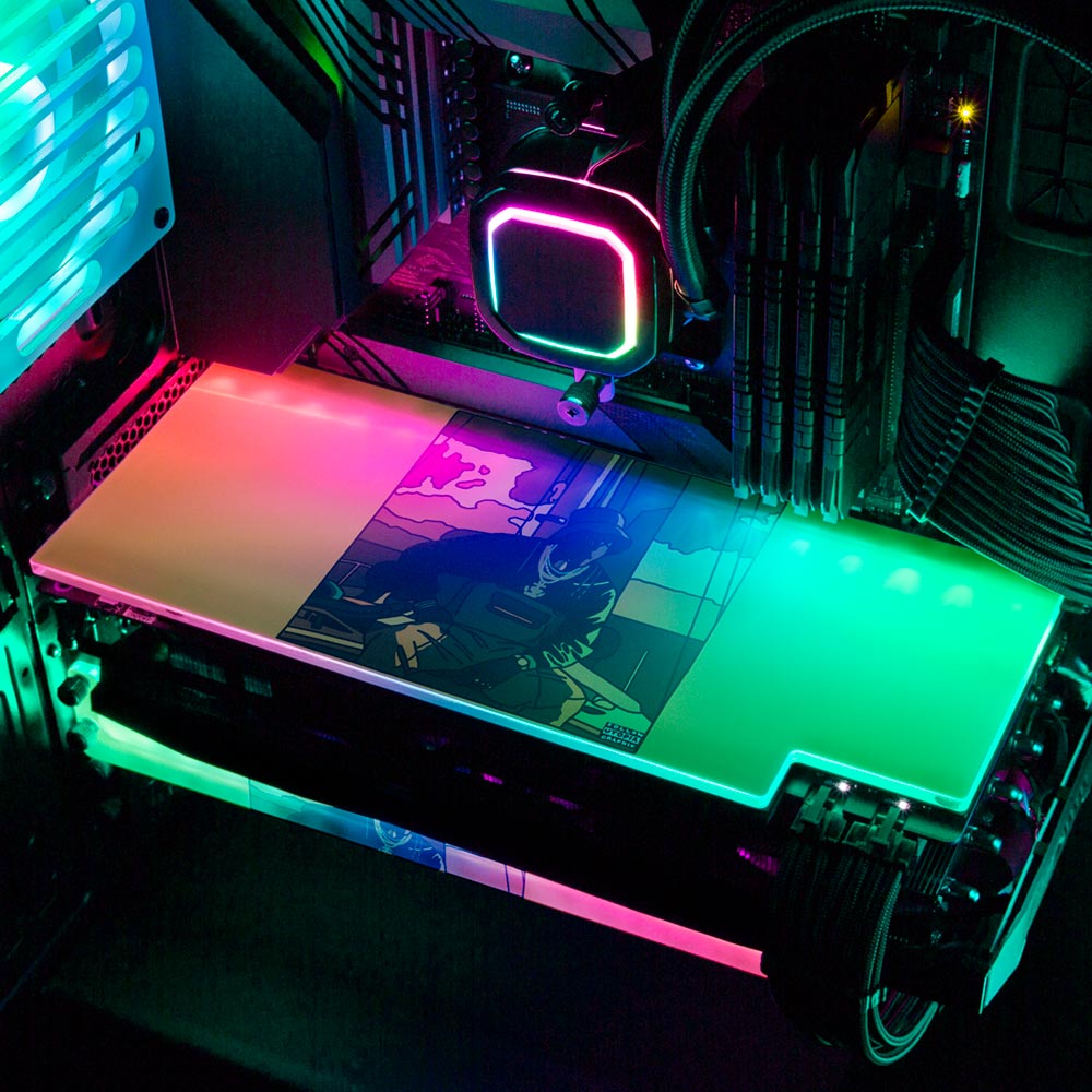 Sailors Dream RGB GPU Backplate - Utopia Graphix - V1Tech