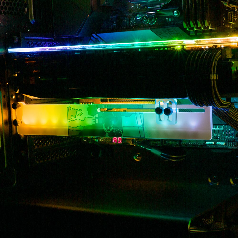 Sailors Dream RGB GPU Support Bracket - Utopia Graphix - V1Tech