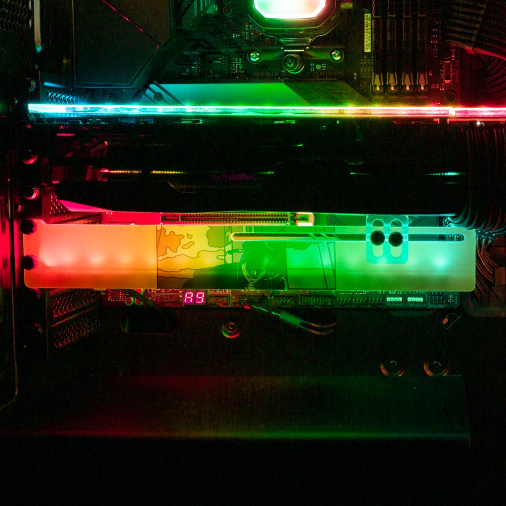 Sailors Dream RGB GPU Support Bracket - Utopia Graphix - V1Tech