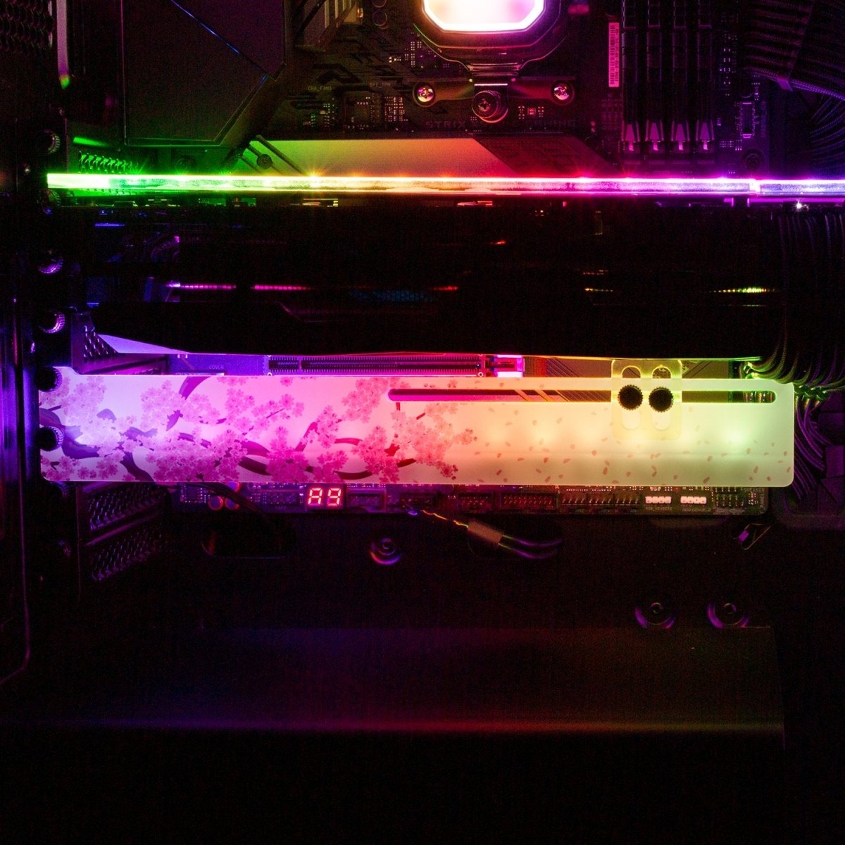 Sakura RGB GPU Support Bracket - V1Tech