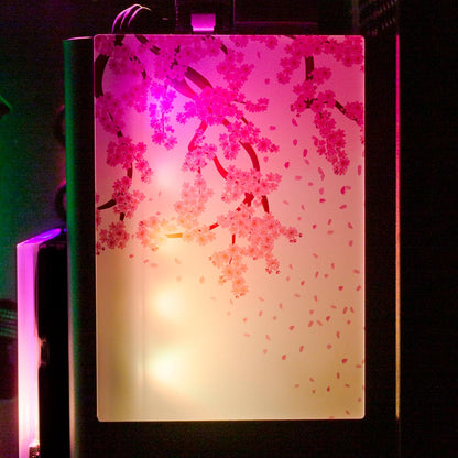 Sakura RGB SSD Cover Vertical - V1Tech