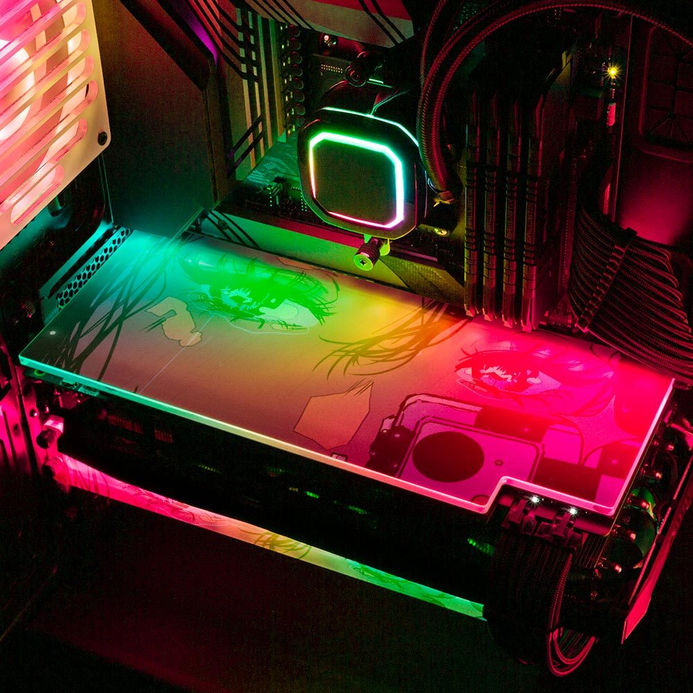 Save Your Tears RGB GPU Backplate - Annicelric - V1Tech