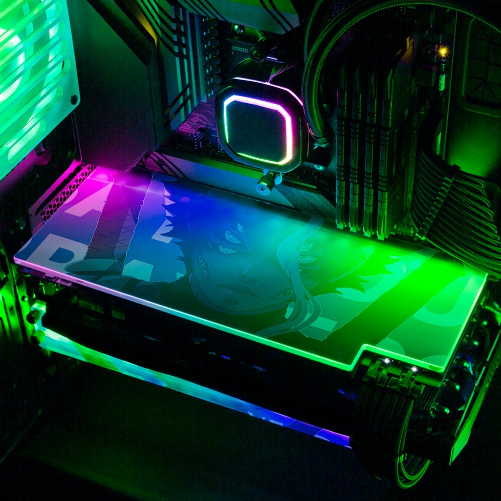 Say Your Prayers RGB GPU Backplate - Kuurakuu - V1Tech