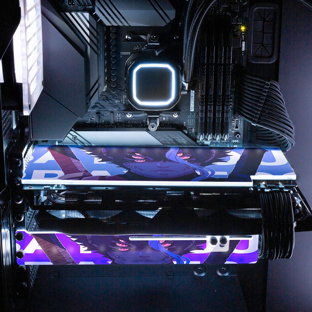 Say Your Prayers RGB GPU Backplate - Kuurakuu - V1Tech