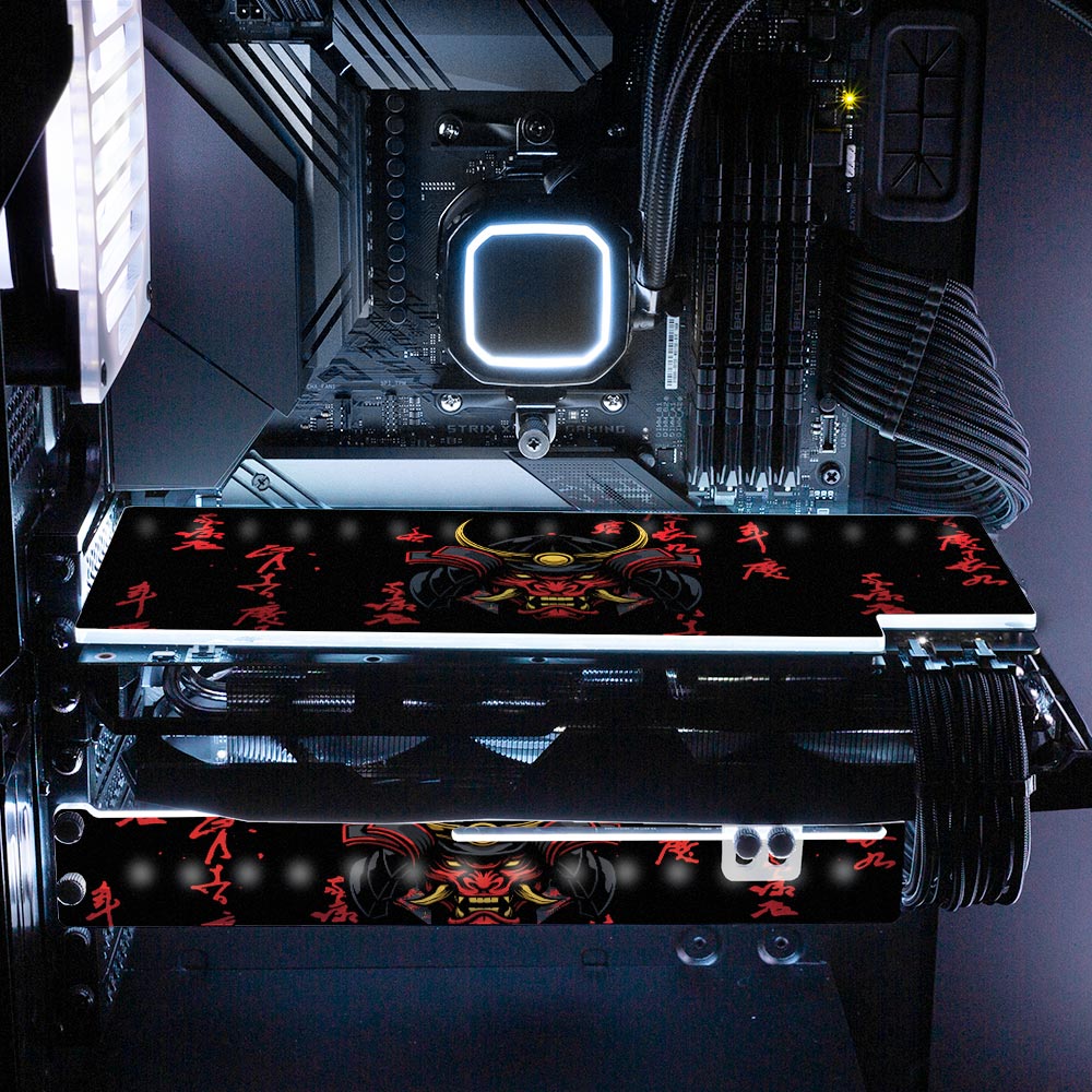 Scarlet Samurai RGB GPU Support Bracket - Daniele Caruso - V1Tech