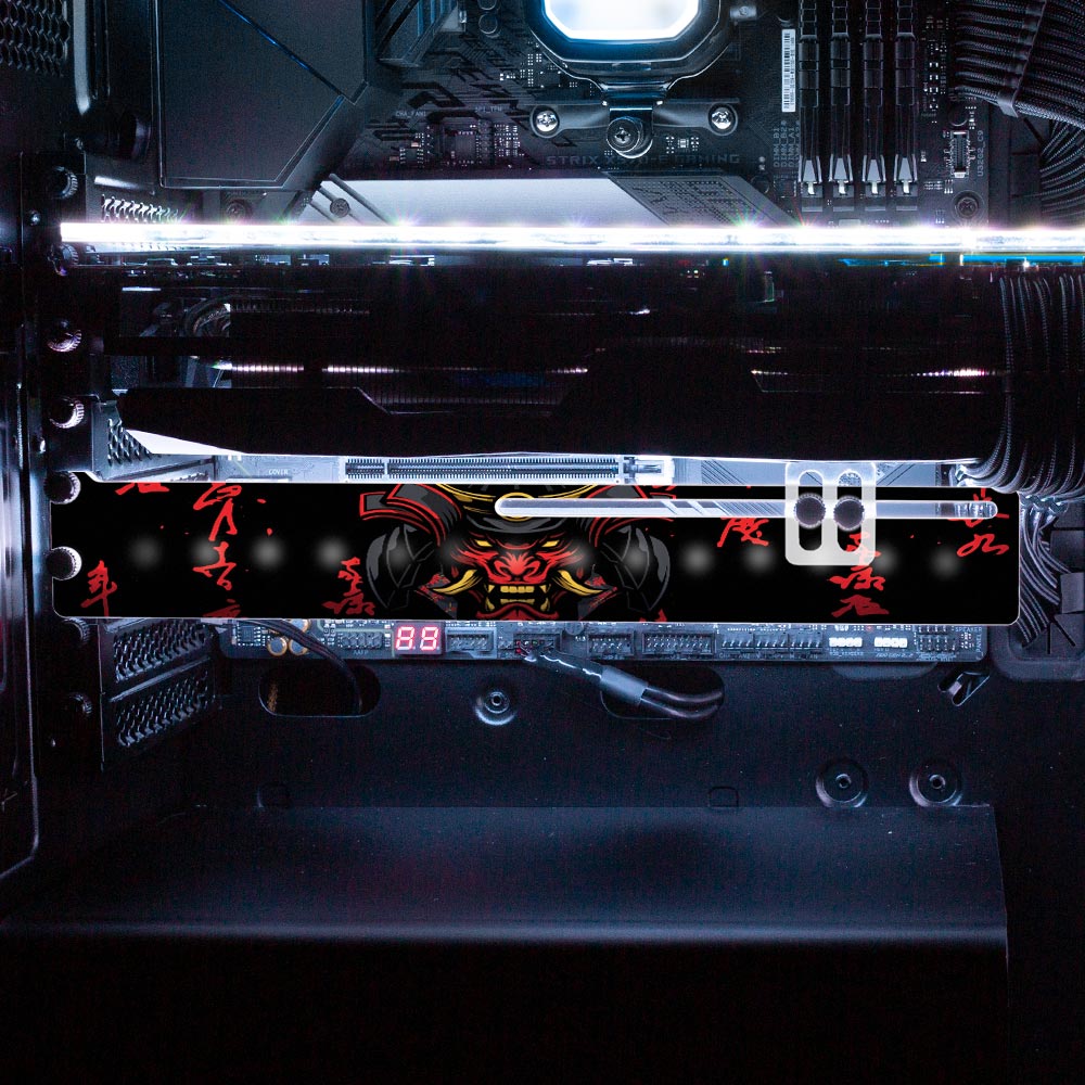 Scarlet Samurai RGB GPU Support Bracket - Daniele Caruso - V1Tech