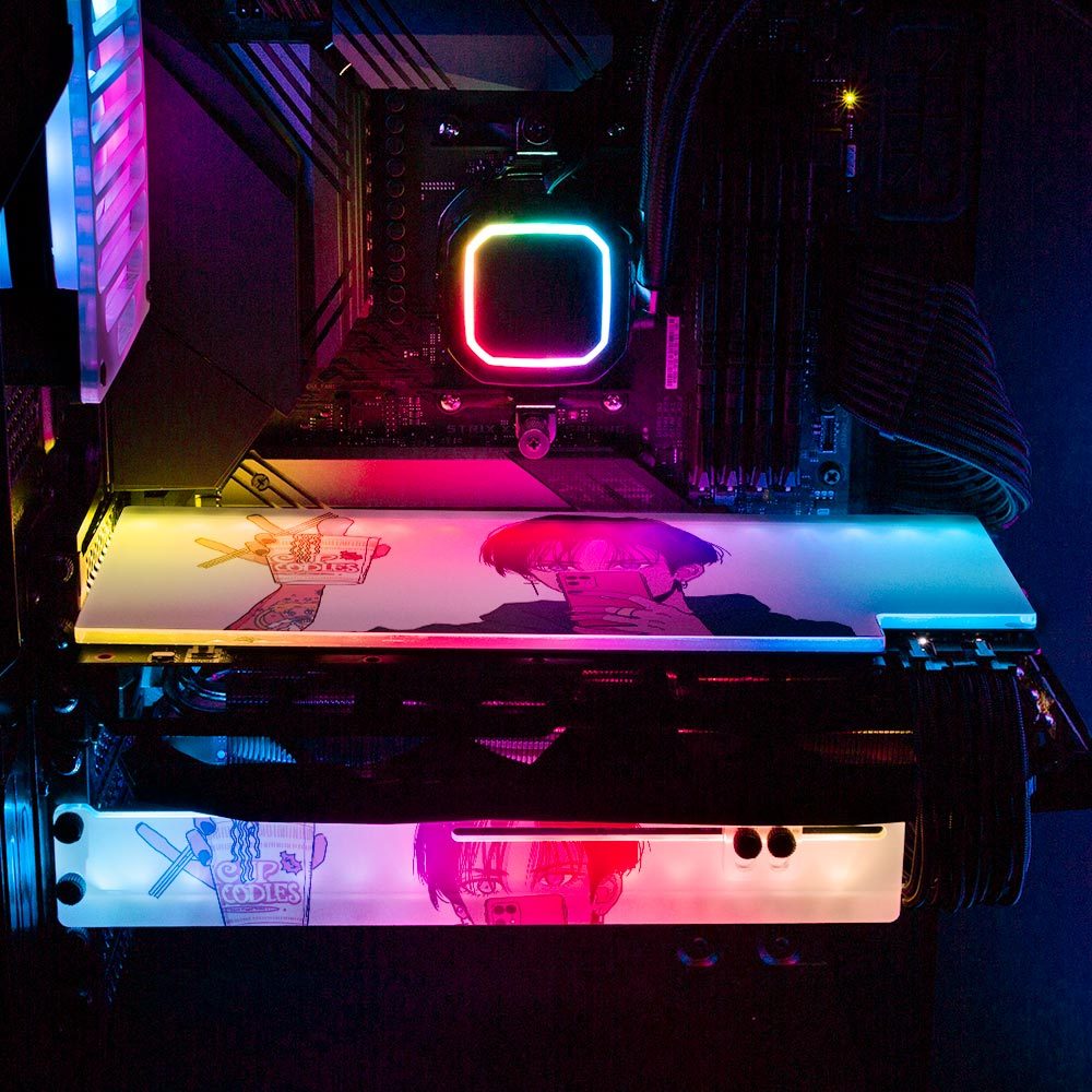 Send Noods RGB GPU Backplate - Annicelric - V1Tech