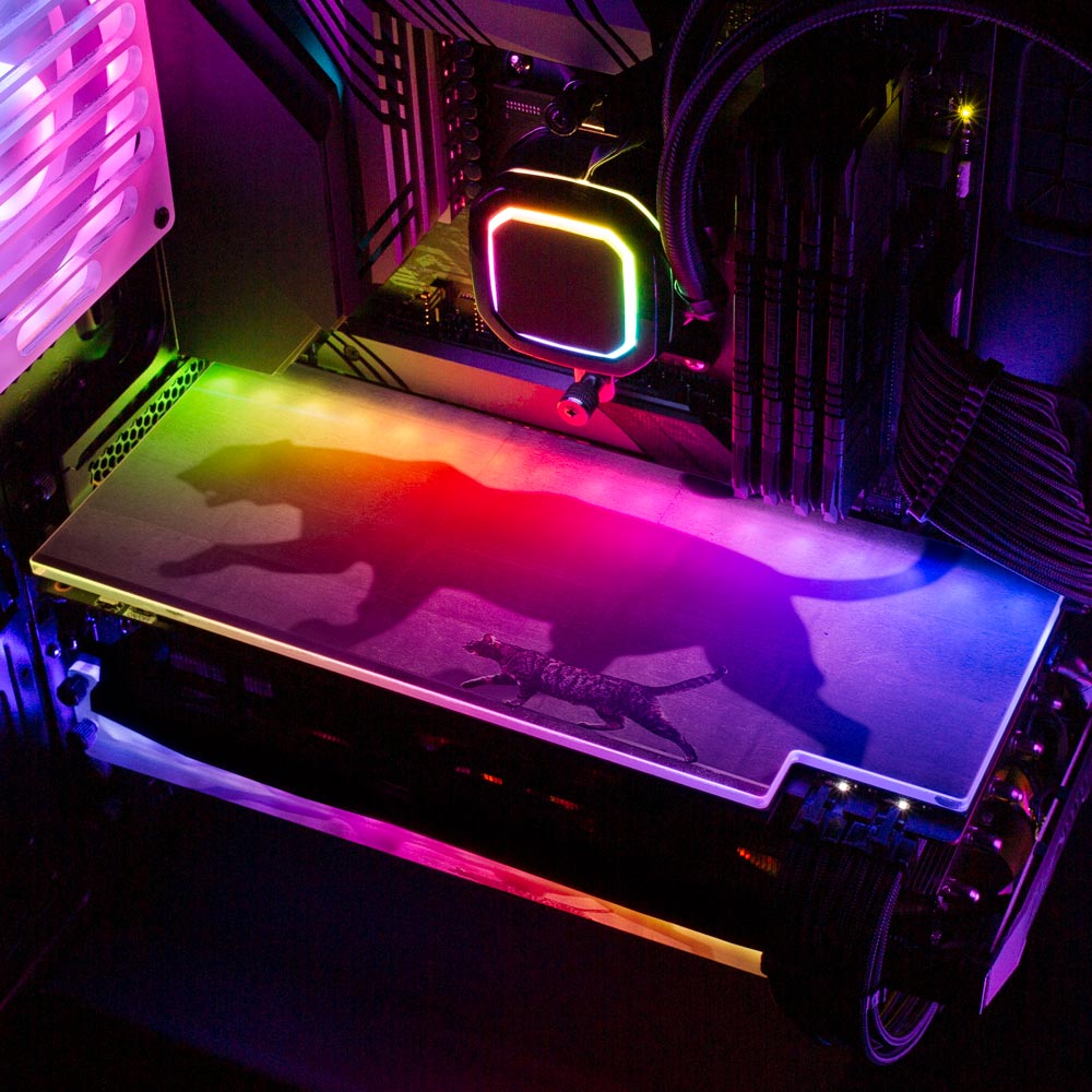 Shadow Of Greatness RGB GPU Backplate - Nogar007 - V1Tech