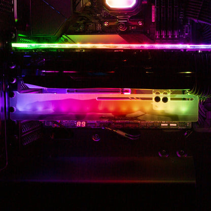 Shadow Of Greatness RGB GPU Support Bracket - Nogar007 - V1Tech