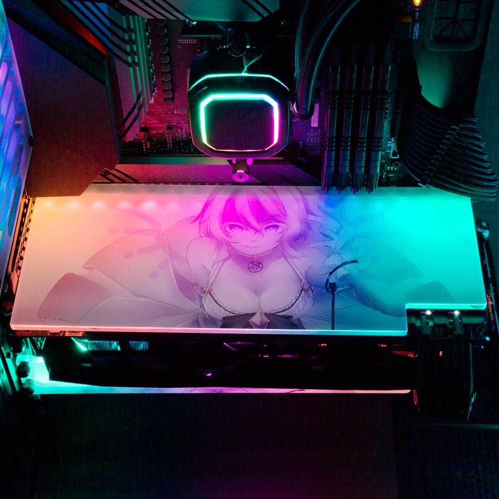 Shepherdess Endowed RGB GPU Backplate - Ghost Data - V1Tech